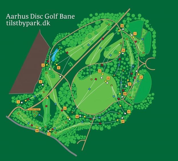 Inspektion ske Fare Tilst Bypark Disc Golf Bane - Disc golf i Danmark - claeswuertz.dk - Når  kurven kalder - Disc golf i Danmark